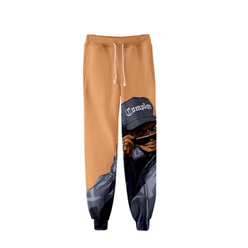 

2019 EAZY-E Pants men Hip Hop Pants Trousers Kpop Fashion Casual High Quality Casual Warm Slim EAZY-E Pants streetwear