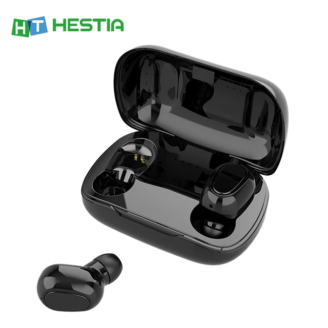 US $9.06 Wireless Earphone TWS 5.0 Bluetooth Earphones HiFi Stereo Headphones Noise Canceling Headset Waterp