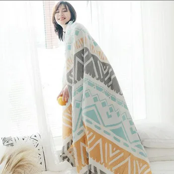 

Gauze towel quilt cotton three layer double person towel blanket pure cotton summer children air conditioning nap blanket