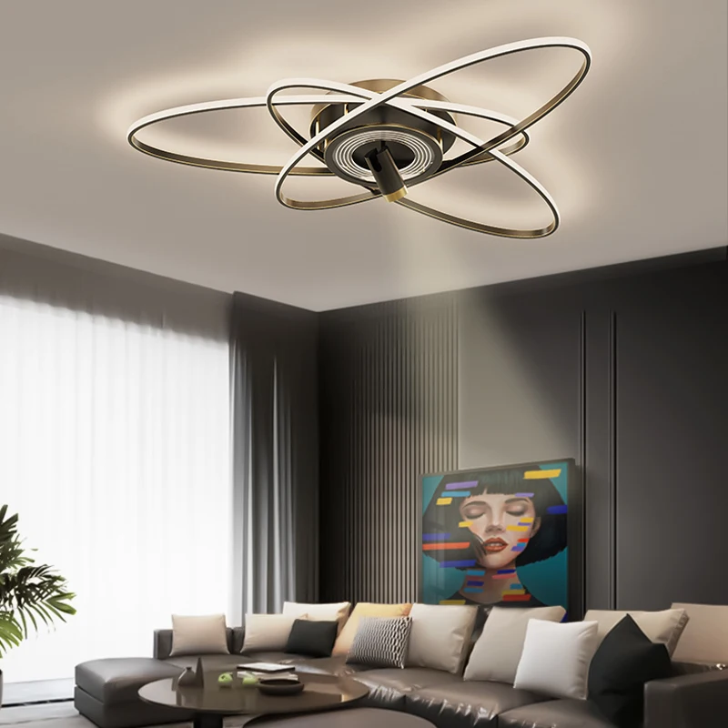 

Living Room Chandeliers 2021 New Led Ceiling Lamp Package Combination Lamp Modern Minimalist Atmospheric Household Bedroom Light