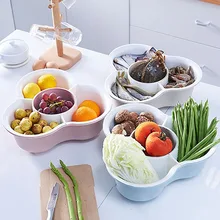 Двойная пластиковая квадратная дренажная Корзина Фруктовая корзина для овощей раковина корзина для хранения