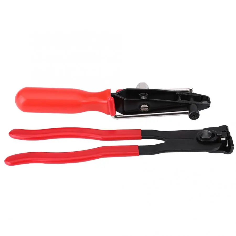 Heavy Duty Hardened Steel Ear Type Joint Boot Clamp Pliers Set CV Clamp Tool US