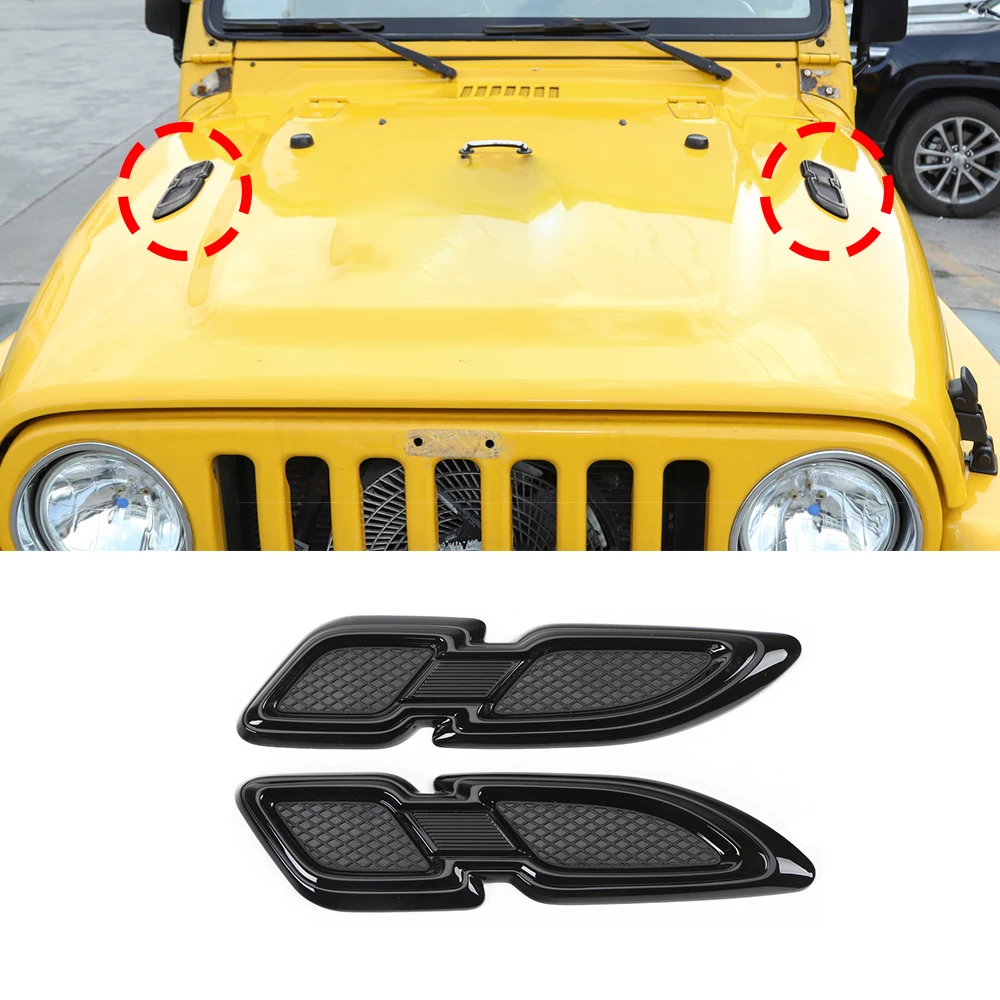 Украшение для крыла Jeep Wrangler TJ 1997 2006 защитные наклейки украшения автомобиля