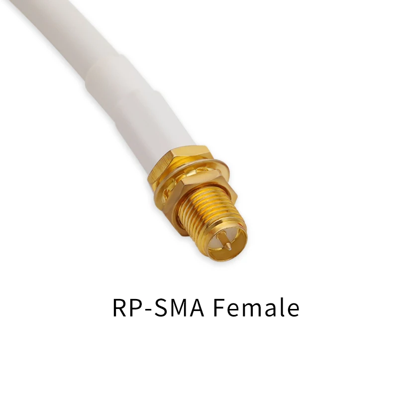 Открытый Высокое качество водонепроницаемый SMA кабель wifi Pigtail SMA мужчин и женщин разъем ПВХ wifi кабель Крытый белый цвет