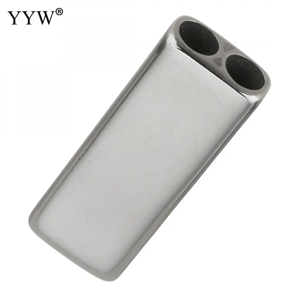 20PCs/Lot Stainless Steel Magnet Buckle Hooks Connector Cord for Leather Bracelets DIY Jewelry Making Findings 4mm Hole