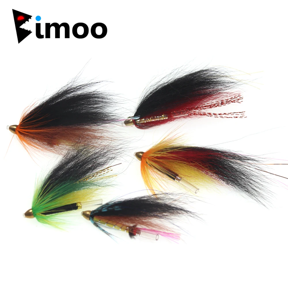 10 шт. 5 цветов мушек для ловли лосося и форели fishing bait tube flybait bait | Наживки -32802363846