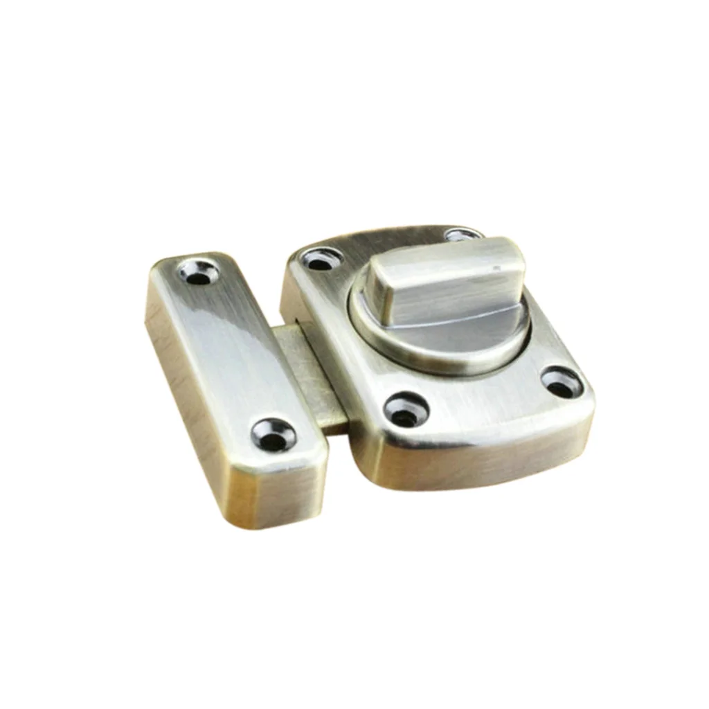 Stainless Steel Gate Latches Latch Safety Door Turn  Lock,3 Colors, 2 Sizes