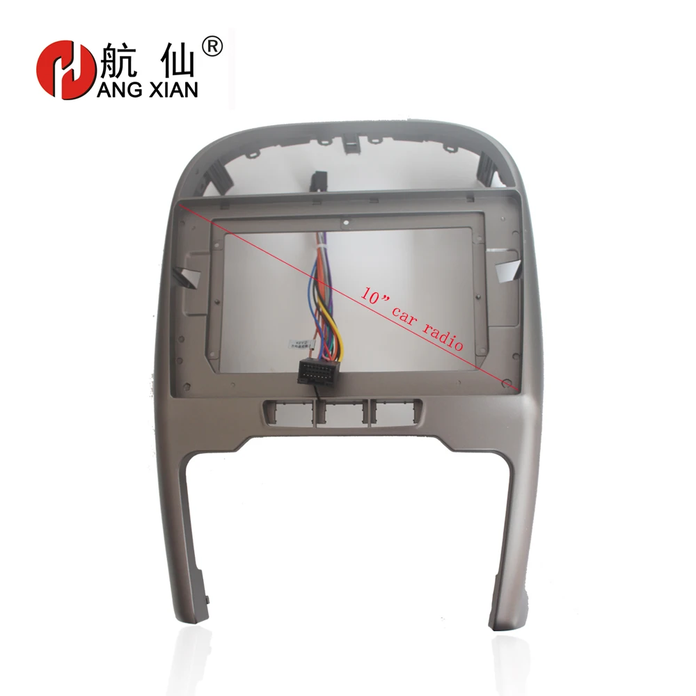 

Автомобильный радиоприемник HANGXIAN 2 Din, рамка для Chery Tiggo 3 2014-2015, автомобильный DVD gps навигатор, панель приборной панели, установочная рамка, облицовочная рамка