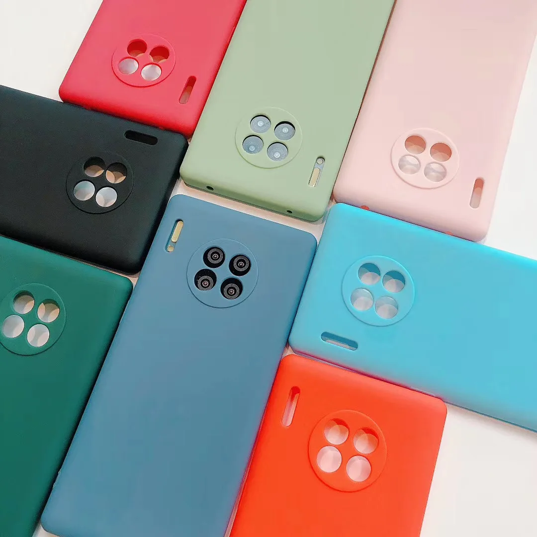 

Fashion Phone Case For Huawei Honor 20 30 V20 V30 Nova 7 P40 Pro Plus Lite Full Protect Camera Lens Soft TPU Back Protect Cover