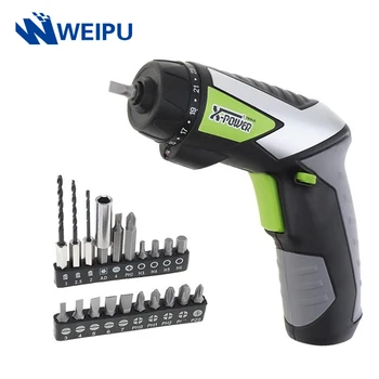 

4.8V Mini Cordless Electric Screwdriver Drill Power Tools Rechargeable Torque Control Multi-Function Portable LED Working Light