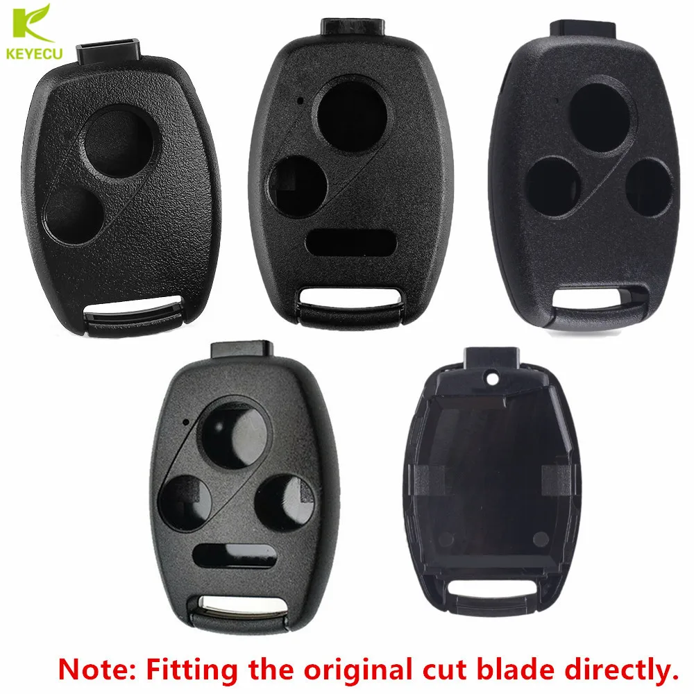 Запасной чехол для дистанционного ключа KEYECU HONDA Accord Civic CRV Pilot 2007 2013 2/3/2 + 1/3 1 кнопки