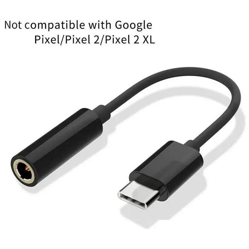 AMS-USB C до 3,5 мм Кабель-адаптер для наушников/наушников, Тип C 3,1 штекер-3,5 мм женские стереонаушники Aux Connec