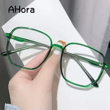 

Ahora Oversized Anti Blue Light Computer Eyewear Frame For Women&Men Square Optical Spectacle Glasses Eyeglasses Frame Unisex
