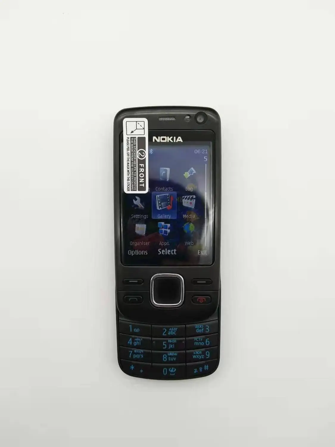 6600i телефон Nokia 6600I сотовый телефон черный цвет отремонтированный