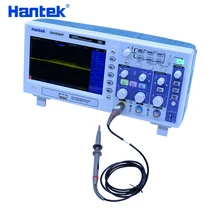 Hantek dso5202p osciloscópio de armazenamento digital 70-200mhz 2 canais 1gsa/s 7 tft tft lcd cor display registro comprimento 40k 5102p/5072p