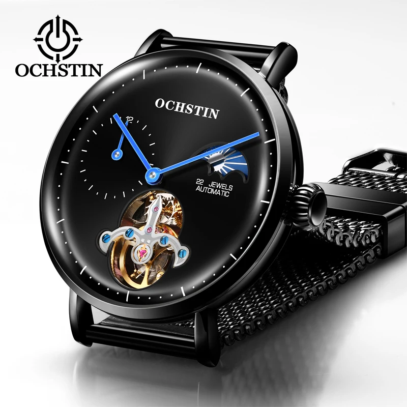 

OCHSTIN Business Mens Watches Automatic Mechanical Watch Men Top Luxury Brand Waterproof Sport Watches Relogio Masculino 2019