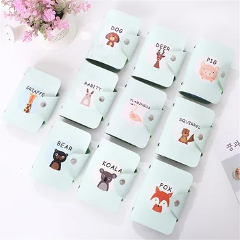 

Animal Children's Gift Fashion Card Printing Creative Holder Cute Pu 1pc