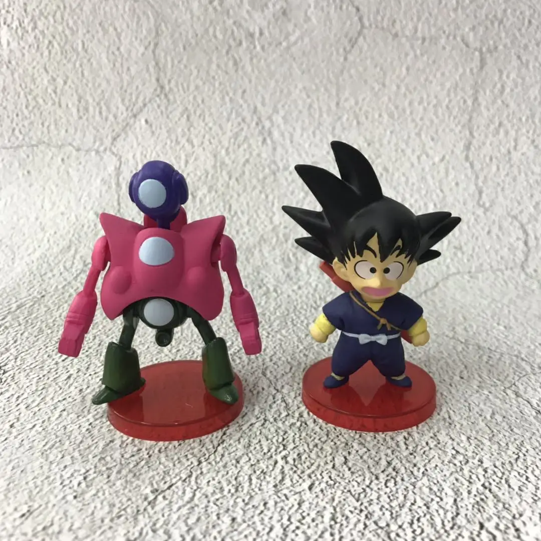 Аниме игрушка Dragon Ball Защита от солнца Вегета сукцинилхолин торт украшения симпатичная капсула игрушка модель Гараж Комплект