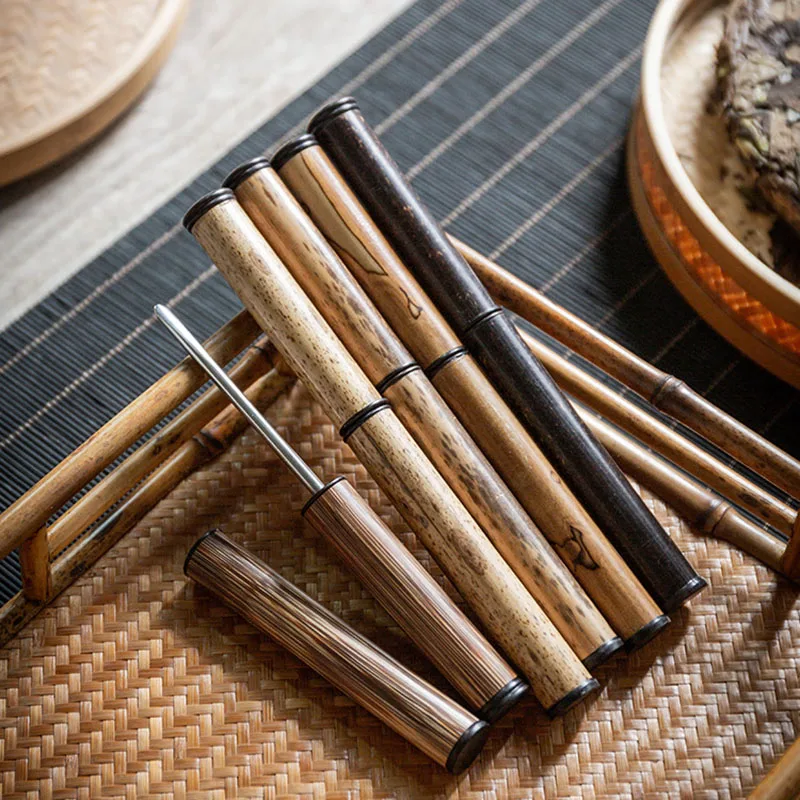 1Pcs Stainless Steel Tea Knife Pu Er Dedicated Tea Needle Accessories Kung Fu Teasets Cone Puer Knife