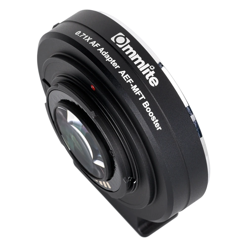 COMMLITE CM AEF MFT Booster 0.71X Focal Reducer Booster AF Lens Mount