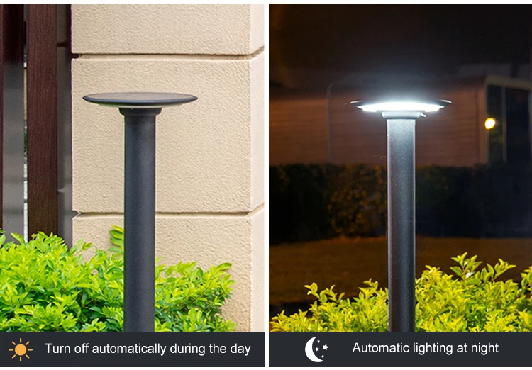 Baliza solar para jardín - 80cm