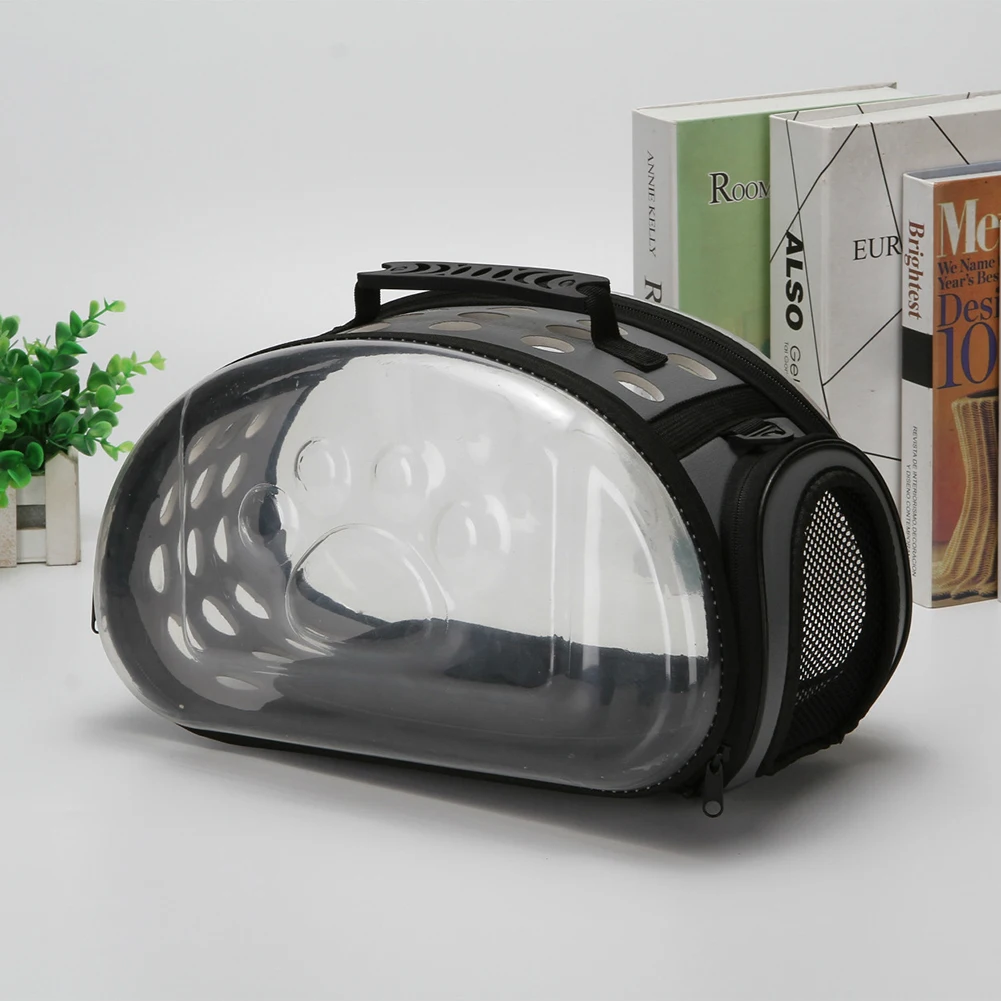 Прозрачная Сумка-переноска для домашних животных, кошек, собак, космическая капсула, складная дышащая дорожная сумка для домашних животных, рюкзак для путешествий, сумка для переноски