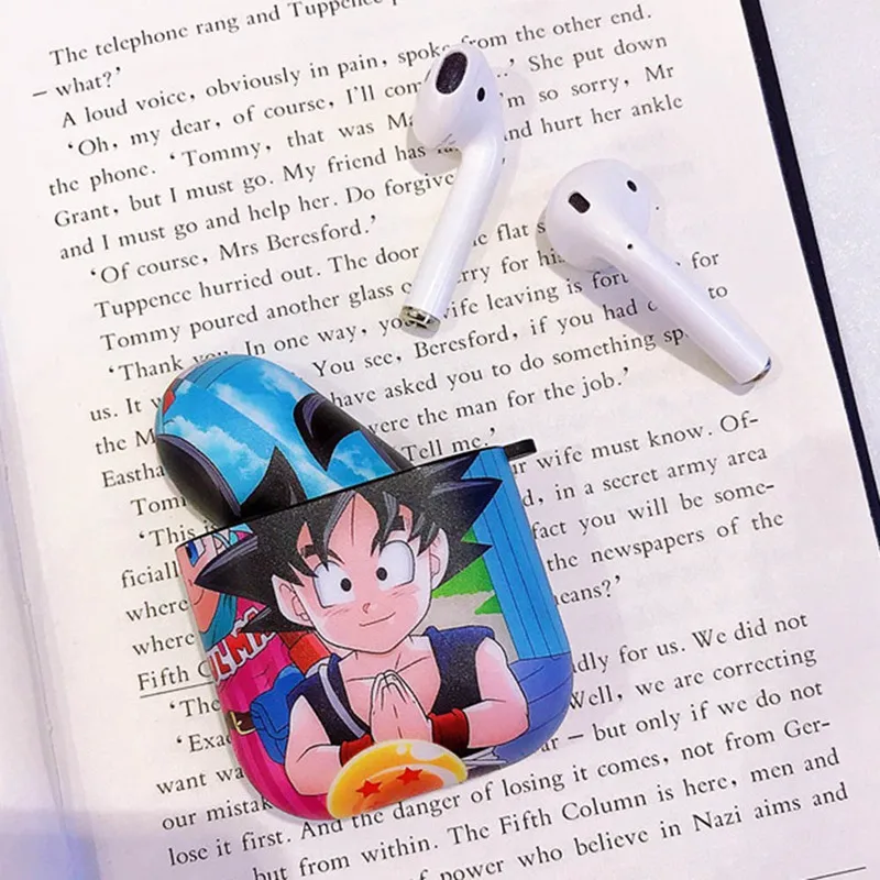 Мультяшный узор беспроводной Bluetooth гарнитура чехол s чехол для Apple AirPods 2 для Air Pods 1 Зарядная коробка противоударный чехол для наушников