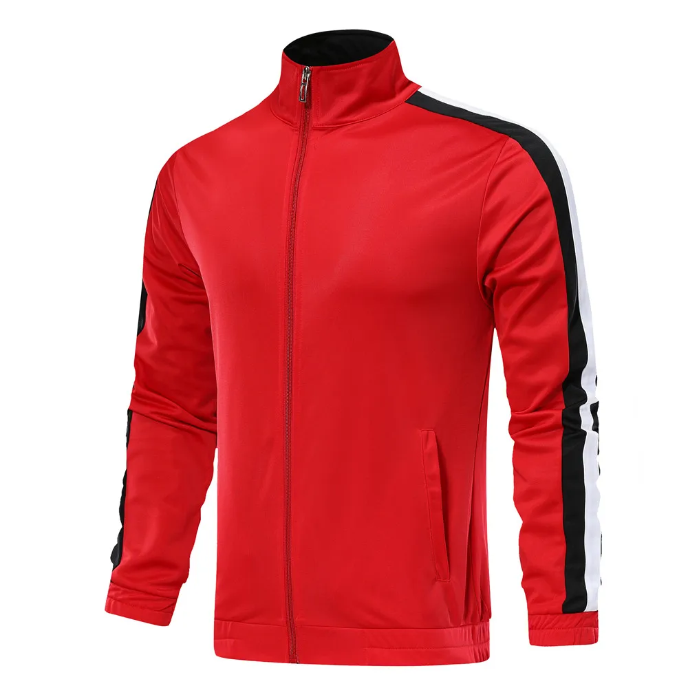 GY9405 red Piece Профессиональные баскетбольные майки для взрослых, костюм для соревнований, мужские куртки со стоячим воротником, тренировочная Спортивная одежда для бега - Цвет: GY9405 red Piece