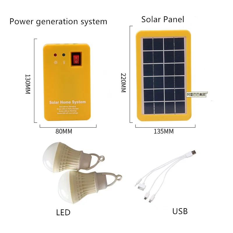 3W домашняя солнечная система 6V солнечная панель с кабелем солнечного контроллера DIY kit solar