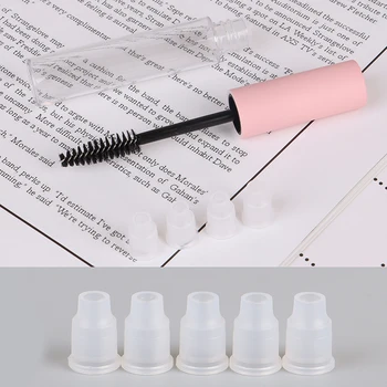 

5Pcs 10ml Empty Mascara Container Bottle Tube Empty Cosmetic Oil Mini Clear