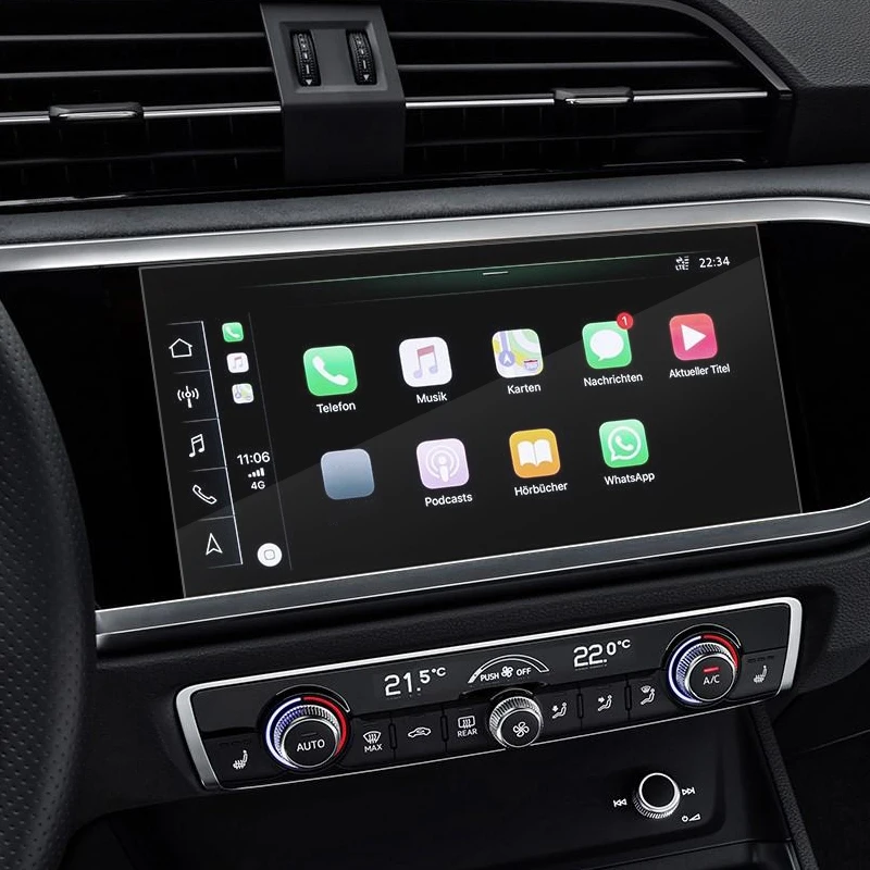 Автомобильный Стайлинг gps-навигация экран пленка для Audi Q3-настоящее gps-навигатор, экран пленка авто внутренний аксессуар