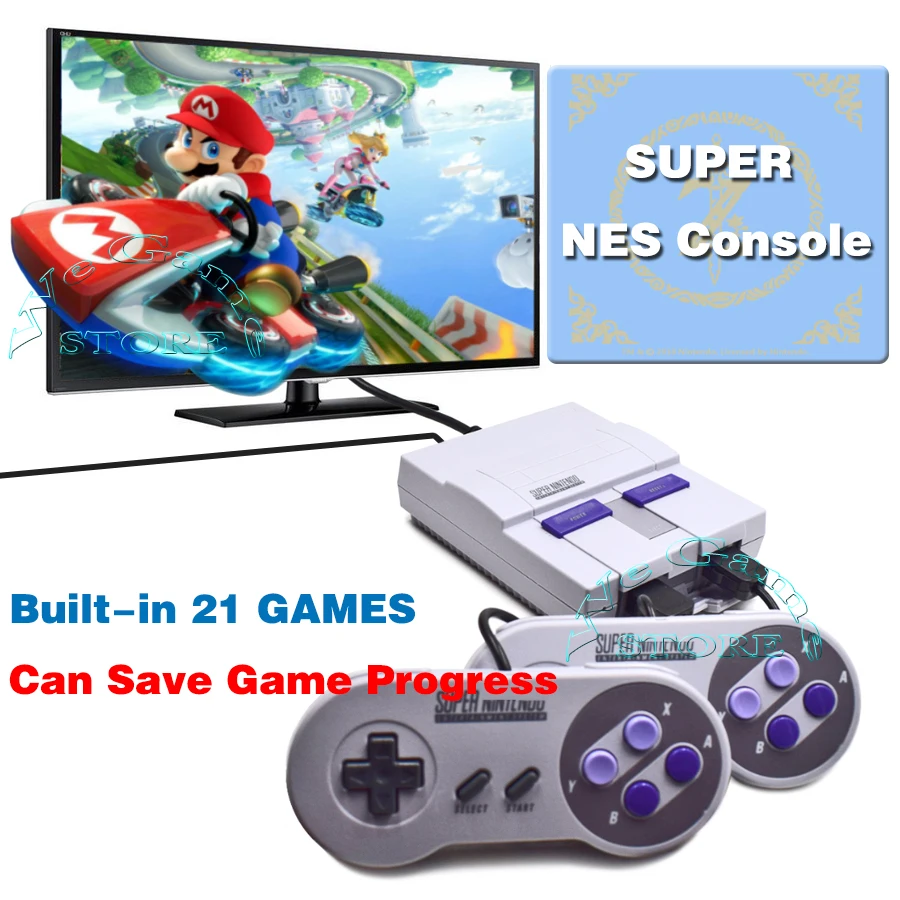 Супер HD HDMI выход SNES Мини Ретро игры классические ручные видеоигры плеер ТВ мини