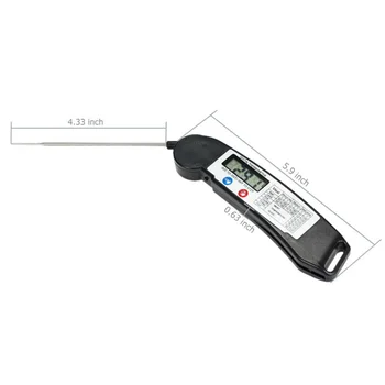 

Kitchen Food Thermometer Grill Cooking BBQ Baking Large LCD Temperature