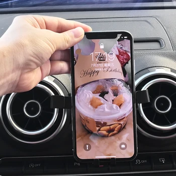 

For Audi A3 8V 2014 -2018 Car Air Vent Mount Phone Holder for Mobile Phone Stable Cradle Smart Phone Stand Accessories