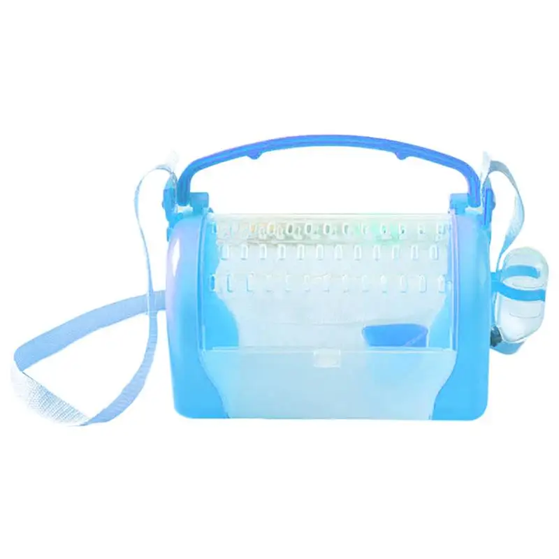 Hamster Outgoing Cage Portable Squirrel Carrier Hamster Carry Case Bag