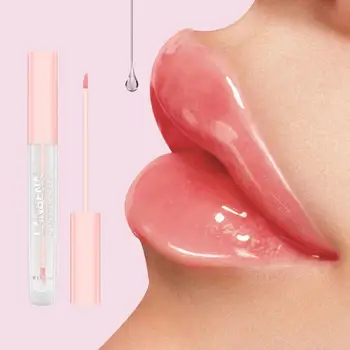 

Pink Lip Gloss Smooth Moisturizing Liquid Lipstick Brighten Lip Lipstick Plumper Shiny Lip Care Lipstick
