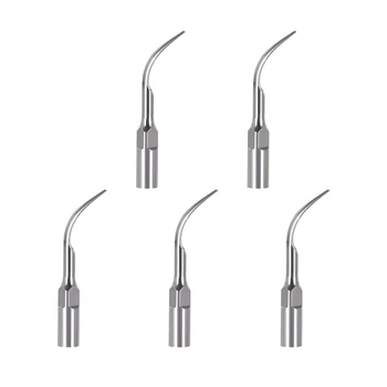 

5Pcs/Pack Stainless Steel Dental Scaling Cleaning Tips Dentist Clinic Ultrasonic Scaler Handpieces G1-G4 P1 P3 PD1 PD3 GD1-GD4