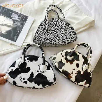 

Fashion Animal Pattern Crossbody Handbag Totes Women PU Leather Simple Shell Shoulder Purse Female Portable Travel Messenger