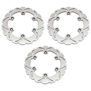 

BIKINGBOY Front Rear Brake Disks Discs Rotors For Honda CBX 750 F 83 84 85 86 87 88 1983 1984 1985 1986 1987 1988