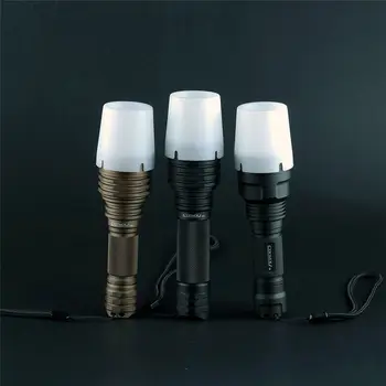

1PC Convoy White Silicone Luminous Diffuser Light Cover For Convoy C8/C8+/M21A Flashlight Soft Light Shade Lamp Torch Cover
