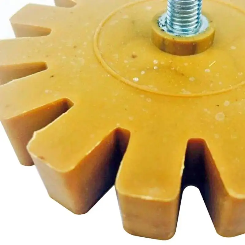Pinstripe Decal Eraser Wheel Pad Rubber Disk Pneumatic Car Sticker For Remove Car Glue Adhesive Sticker Auto Repair Paint Tool
