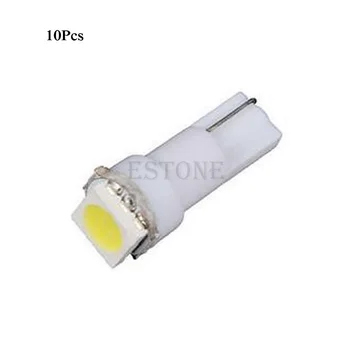 

2020 New 10Pcs T5 5050 1SMD Led Bulbs For Dashboard Gauge Light 70 73 74 2721 17