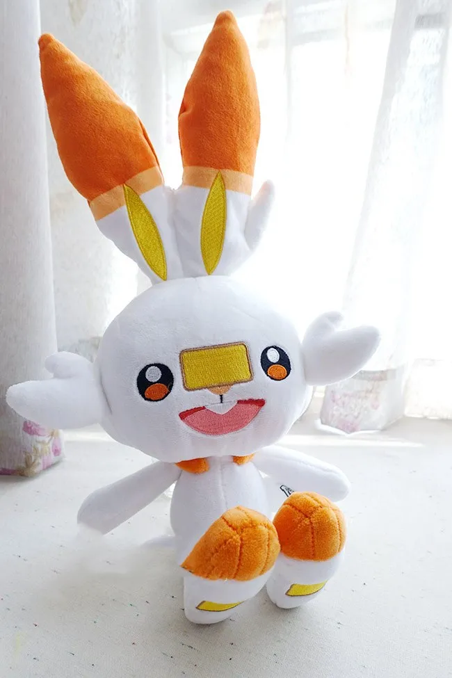 Scorbunny плюшевая кукла мягкая игрушка Меч Щит 1" малыш мягкая игрушка ограниченная плюшевая кукла игрушка подарок