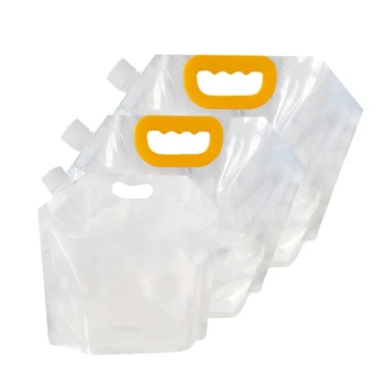 

5L Craft Beer Packing Bag Self-Brewing Beer Packaging Bag Liquid Transparent With Suction Nozzle Packaging Bag