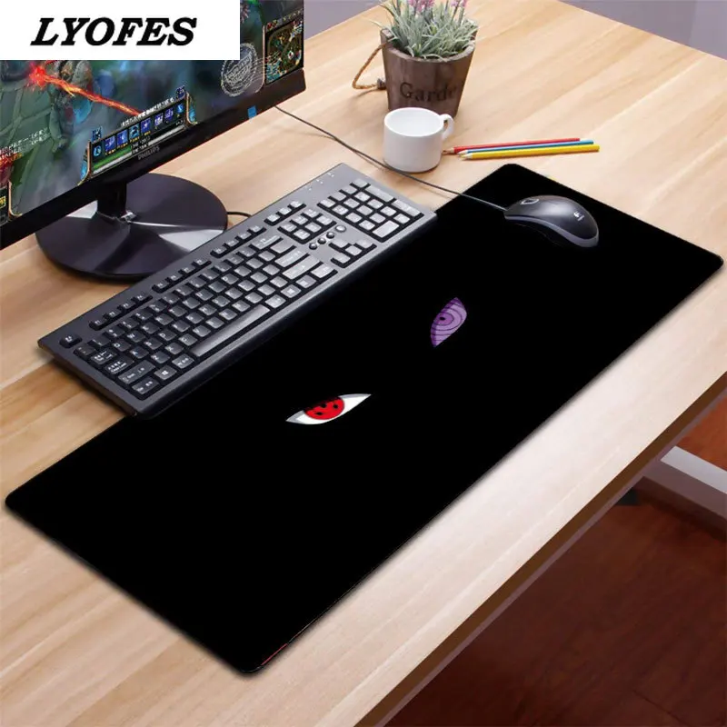 Alfombrilla de ratón grande para Gaming, 80x30CM, para ordenador de escritorio, alfombrilla de ratón para portátil