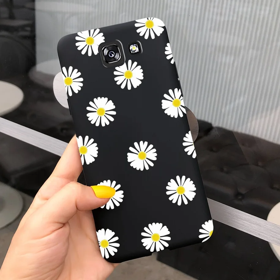 iphone pouch For Samsung J4 Plus Case For Samsung J4 2018 Cover Matte TPU Daisy Phone Case For Samsung Galaxy J4 Plus J4+ J4 2018 Soft Fundas cell phone dry bag