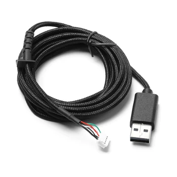 

Universal Nylon Braided Mouse Cable for Logitech G502 HERO RGB Version USB Mouse Line for Logitech G502 HERO RGB Version Gaming