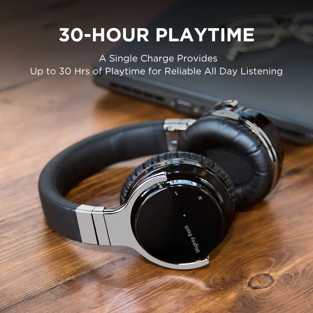 Mighty Rock E7C[Upgraded] Bluetooth Headphones