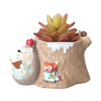 

Mini Bonsai Forest Kingdom Model Succulent Planter Pot Cactus Flower Pots Creative Handicraft Desktop Decorative Pots