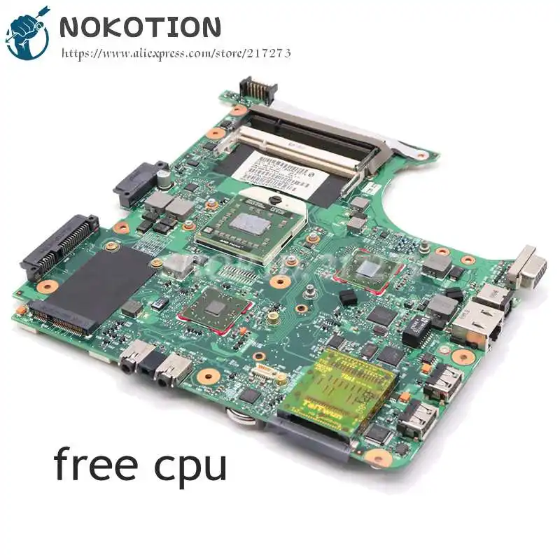 Материнская плата NOKOTION 494106 001 497613 для ноутбука HP Compaq 6535S 6735S разъем S1 DDR2 Бесплатный